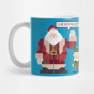 you are santa's favourite ho ho homo (lgbtq christmas) Mug